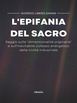 cover image of L'epifania del sacro
